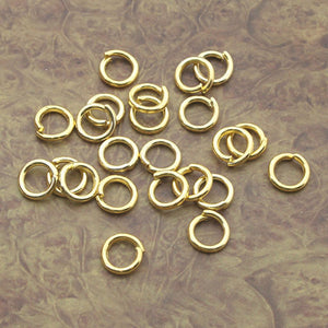 400pcs 7mm gold tone  Jump Rings jewelry findings  yy26