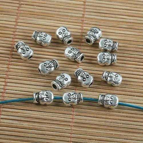 20pcs antiqued silver little pattern spacer beads G1221