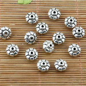 10pcs tibetan silver tone lantern shaped spacer bead EF1930