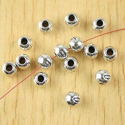 20pcs Tibetan silver color eye 8mm round spacer beads h2625