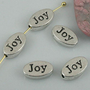 16pcs Tibetan Silver color Joy spacer beads EF0444