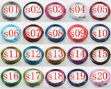 5PCS 16inch Stainless Steel Chain Necklace magnetic Clasp assorted freeshipping