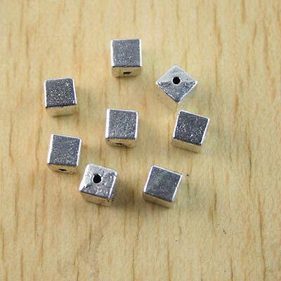 20pcs Tibetan silver color cube spacer beads H1164