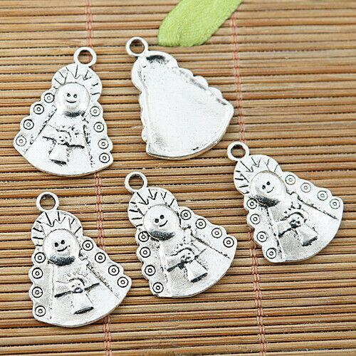 10pcs Tibetan silver beautiful NTRA SRA DEL charms EF1840