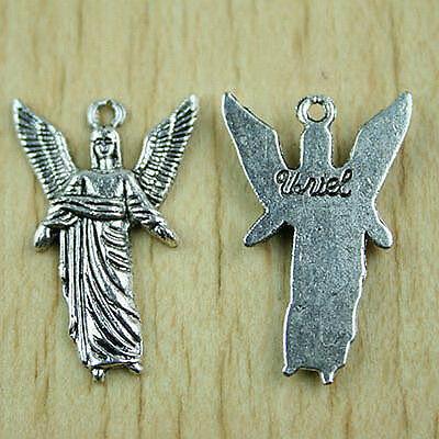 10pcs Tibetan silver ARCHANGEL URIEL charms h1395