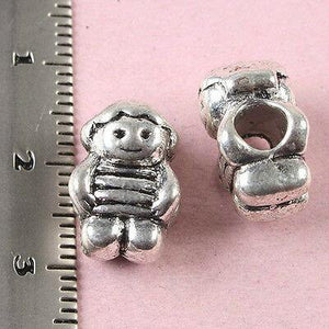 8Pcs Tibetan silver kids spacer beads h1641