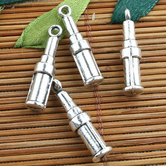 Alloy metal Tibetan Silver color  bottle style pendant charms 12pcs EF0132