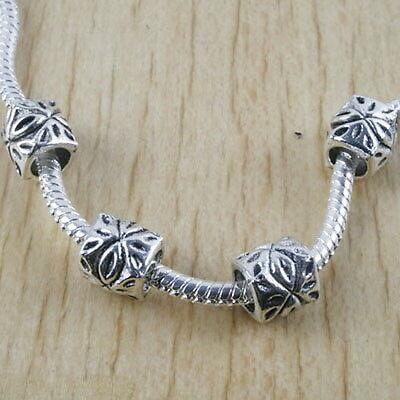 15pcs Tibetan silver tube spacer beads h2928