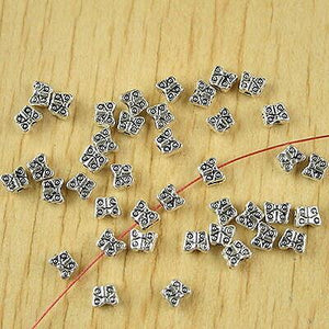 120pcs Tibetan silver  butterfly  charms H2418