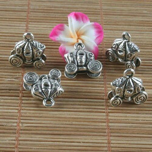 8pcs Tibetan silver pumpkin coach design pendant h0207