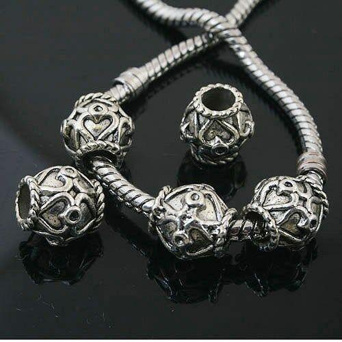 12pcs Tibetan Silver delicate spacer Beads Fit Bracelet l0131