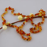 Elegant Red Agate Gemstone Chip Loose Beads  one strand 35" long