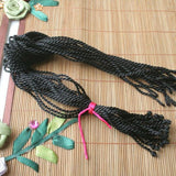 20pcs 18" 2.5mm thick Black Silk Thread Cord String To Charm Necklace ED0354-1