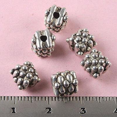 20pcs Tibetan Silver Cubic Beads Spacers H0512