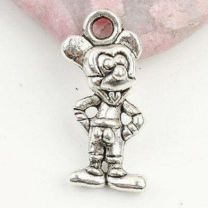 Tibetan Silver color Micky mouse design charms 20pcs EF0045