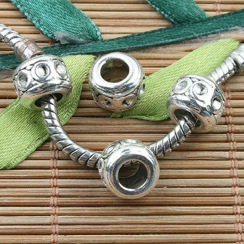 Tibetan Silver color delicate spacer beads fit bracelet 20pcs EF0076