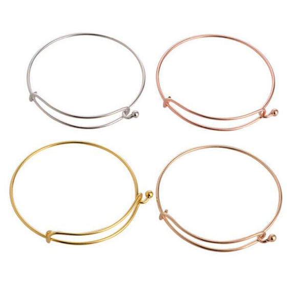 HOT! Fashion Wire Bangle Charm for jewery Bracelet DIY making