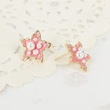 Fashion Jewelry Stud Earring Pearl Stars Shaped Earring