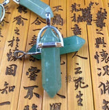 Natural Gemstone Hexagonal Point Reiki Chakra Healing Pendant For Necklace