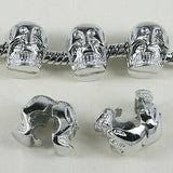 Multi-styles 18KGP EUROPEAN STOPPER CLIP/LOCKS BEADS FINDINGS FIT BRACELET