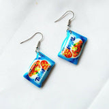 Fashion Jewelry Hook Earring instant noodles Earring Food Earring