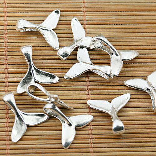 25pcs tibetan silver tail design charms EF1468