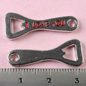 10pcs Tibetan silver bottle opener charm findings h1450