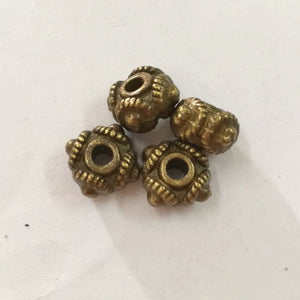 20pcs Antiqued bronze color crafted Spacer Beads H0065