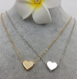 High Quality 20 Pieces/Lot 10mm*11mm Shiny Silver Plated Polished Smooth Heart Bead Charms Fit For DIY Jewelry Making