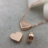 High Quality 20 Pieces/Lot 10mm*11mm Shiny Silver Plated Polished Smooth Heart Bead Charms Fit For DIY Jewelry Making