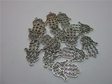 High quality 8 PCS/Lot 20.2mm*30mm alloy Hamsa Hand Charms