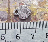 Newest 20Pieces 10*13mm Mixed Alloy Antique Silver Color Heart Charms Pretty Necklace Pendant Accessory For DIY Jewelry Making