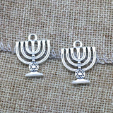 10 Pieces 18x24mm Antique Silver Color Wicca Charms Necklace Bracelet For DIY Jewelry Making