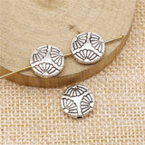 WYSIWYG 10pcs 12mm Antique Silver Color Bead For DIY Jewelry Making DIY Bracelet Making