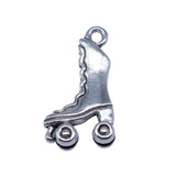 WYSIWYG 10pcs 12x21mm Antique Silver Color Roller Skate Charms Pendant For DIY Jewelry Making Handmade Jewelry Craft Findings