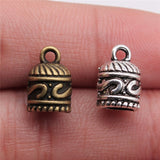 WYSIWYG 10pcs 12x8x8mm Charm Tassel Cap Tassel End Caps Bead For Jewelry Tassel Cap Handmade Jewelry Finding