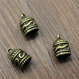 WYSIWYG 10pcs 12x8x8mm Charm Tassel Cap Tassel End Caps Bead For Jewelry Tassel Cap Handmade Jewelry Finding