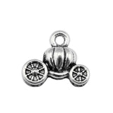 WYSIWYG 10pcs 13x11mm Pumpkin Car Charm Lucky Car Pendant Pumpkin Car Pendant Vintage DIY Accessories For Jewelry Making