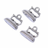 WYSIWYG 10pcs 13x14mm Antique Silver Color Iron Charms Pendant For Jewelry Making DIY Jewelry Findings