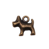 WYSIWYG 10pcs 13x15mm Puppy Charms Pendants For Jewelry Making DIY Jewelry Findings Jewelry Accessories