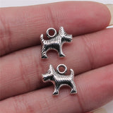 WYSIWYG 10pcs 13x15mm Puppy Charms Pendants For Jewelry Making DIY Jewelry Findings Jewelry Accessories