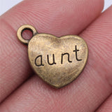 WYSIWYG 10pcs 15x18mm Aunt Charms DIY Jewelry Findings Antique Silver Color Antique Bronze Color For Jewelry Making