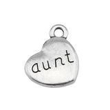 WYSIWYG 10pcs 15x18mm Aunt Charms DIY Jewelry Findings Antique Silver Color Antique Bronze Color For Jewelry Making