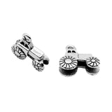 WYSIWYG 10pcs 16x15mm Truck Charms Antique Silver Color Pendant Charms For Jewelry Making Jewelry Findings EF3748