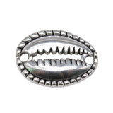 WYSIWYG 10pcs 16x22mm Shell Connector Charms Antique Silver Color For Jewelry Making Charms Pendant DIY Jewelry Findings