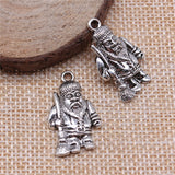 WYSIWYG 10pcs 16x27mm Cleaner Pendant Charms Antique Silver Color For Jewelry Making Zinc Alloy Jewelry Findings