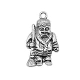 WYSIWYG 10pcs 16x27mm Cleaner Pendant Charms Antique Silver Color For Jewelry Making Zinc Alloy Jewelry Findings