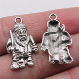 WYSIWYG 10pcs 16x27mm Cleaner Pendant Charms Antique Silver Color For Jewelry Making Zinc Alloy Jewelry Findings