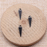 WYSIWYG 10pcs 16x4mm Antique Silver Color Awl Charms Pendant For Jewelry Making DIY Jewelry Findings