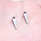 WYSIWYG 10pcs 16x4mm Antique Silver Color Awl Charms Pendant For Jewelry Making DIY Jewelry Findings